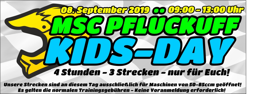 Kids-Day beim MSC Pflückuff Kids-Day beim MSC Pflückuff