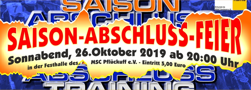 Saison-Abschluss-Feier Saison-Abschluss-Feier